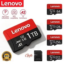 Lenovo Micro SD Card Class 10 High Speed 4K TF Memory Card Camera Videos Games
