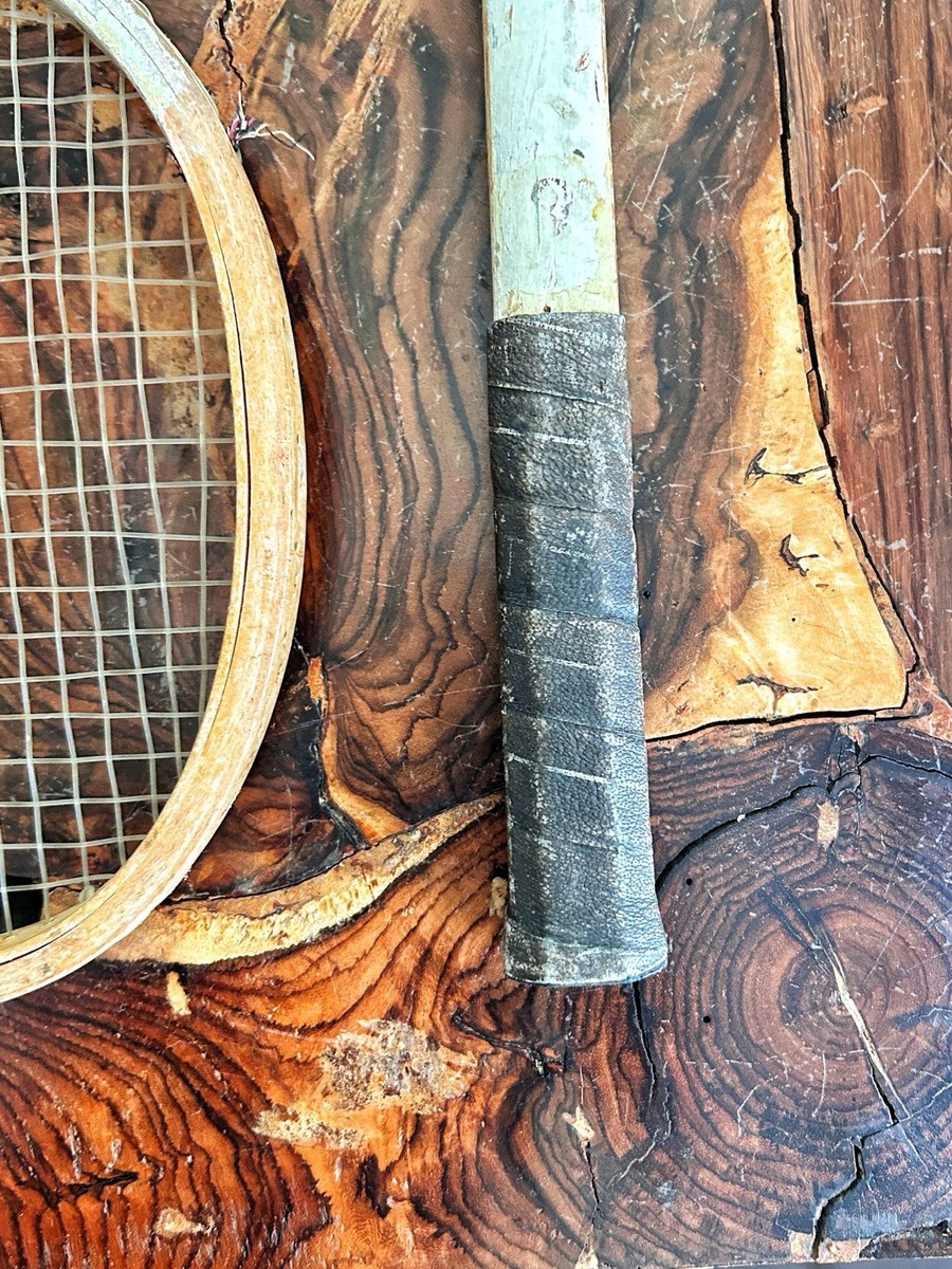 Vintage Wooden Tennis Rackets Lot of 5 Antique Wood Racquets Davis