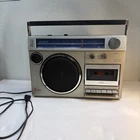 VTG SONY 2 Way Speaker System CFM-200 FM/AM Radio Cassette Boombox Read