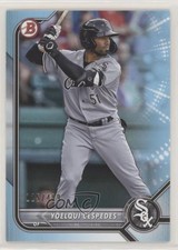 2022 Bowman Prospects Sky Blue Border 125/499 Yoelqui Cespedes #BP-87 00c9