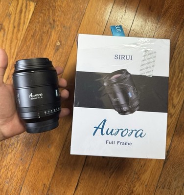 SIRUI Aurora 35mm f/1.4 Full Frame E-Mount Lens for Sony, AF/MF, 62mm