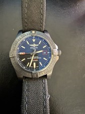 Breitling 44 Avenger Blackbird Titanium Watch V17311 Box and Papers 4