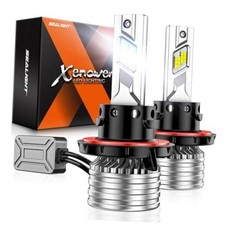 Bulbs, 120,000LM 17X Brightness, 9008 6500K IP68 Waterproof 80000Hrs H13 White