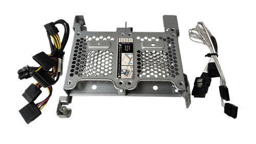 HP DL360 Gen9 Gen10 4 Bay 2.5in SFF Drive Cage w/ Cables 828082-B21