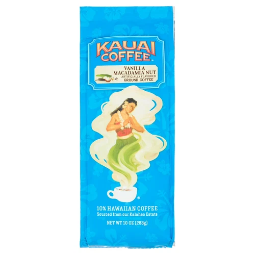 Kauai Ground Coffee Koloa estate hawaiian, dark roast, 10 oz Package...