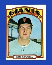 1972 Topps Set-Break #720 Sam Mcdowell EX-EXMINT *GMCARDS*