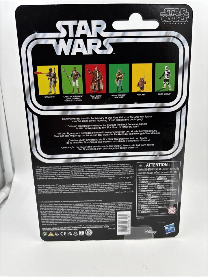 🔥🔥2023 Star Wars Black Series 6 pulgadas 40th Bike Scout SELLADA Foto 2 de 4