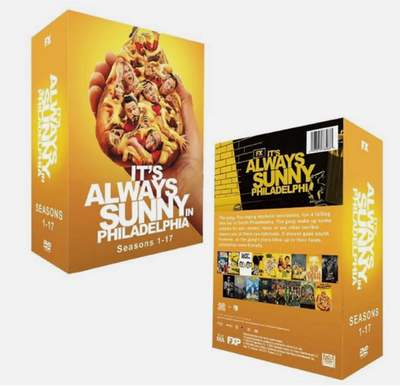 #ad #ad It#x27;s Always Sunny in Philadelphia The Complete Seasons 1 17 DVD 36 Discs Box Set $52.00