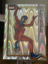 Topps 2026 Topps Chrome Marvel Spider-Boy #160 Raywave Refractor Trading Card