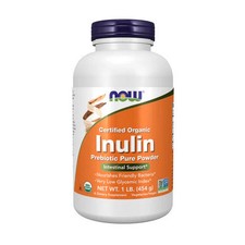 Now Foods Poudre Pure Bio Prébionique Inuline, 1 lb