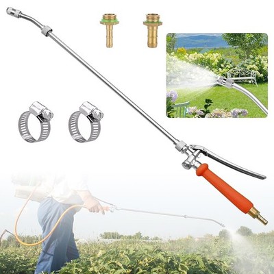 29'' Sprayer Wand Replacement 3/8'' Brass Barb Universal Stainless Sprayer Wand