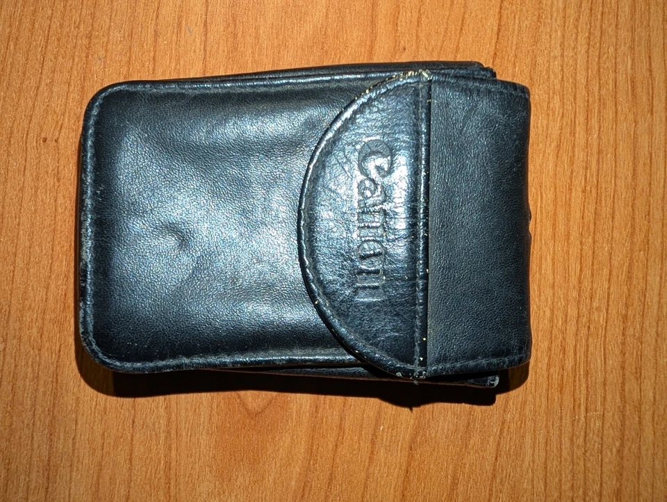 Canon Ixus 175 Vintage Silver Digicam - READ DESC - 20MP 8x Zoom - Leather Carry - Immagine 4 di 4