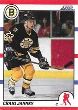 1990-91 Score - Craig Janney #118