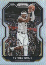 2020-21 Panini Prizm #7 Torrey Craig Silver Prizms