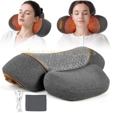 3-in-1 Neck Massager Pillow Neck Massager for Pain Relief Deep Tissue Heat New