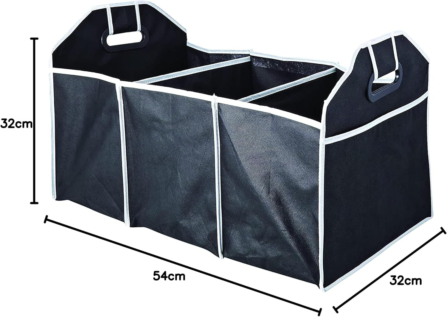 .- Organizer per Bagagliaio Pieghevole/borsa Portaoggetti per Auto con 3 Scompar - Miniatura 5