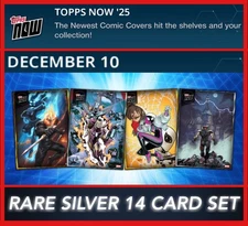 TOPPS MARVEL COLLECT TOPPS NOW DECEMBER 10 2025 RARE 14 CARD SET