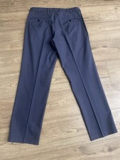 Brooks Brothers Lightweight Advantage Chino Pants Blue Check Cotton W36 Straight