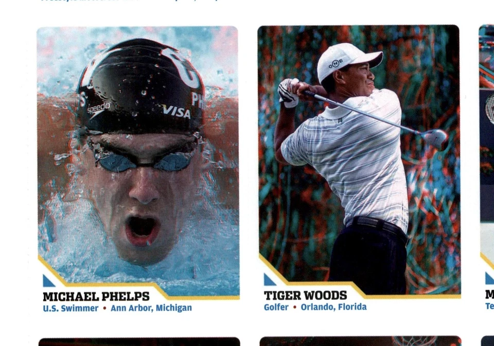 2007年体育画报未剪纸 (9) 3D Tom Brady Tiger Woods Michael Phelps — 第 2/4 张图片