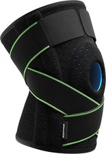 Bodyprox Knee Brace with Side Stabilizers Patella Gel Pads for Knee Support