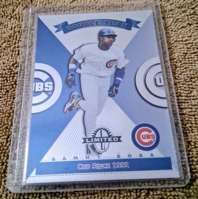 1997 Donruss Limited DOULBE TEAM #68 Sammy Sosa Ryne Sandberg Cubs RARE!    