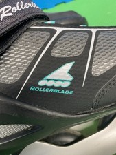 Rollerblade Zetrablade Women's Adult Fitness Inline Skate, Black/Lt Blue SIZE 9