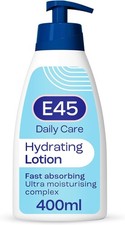 Image of E45 Daily Skin Lotion 400 ml, Lotion for Very Dry Skin Non-Greasy Lightweight Uk