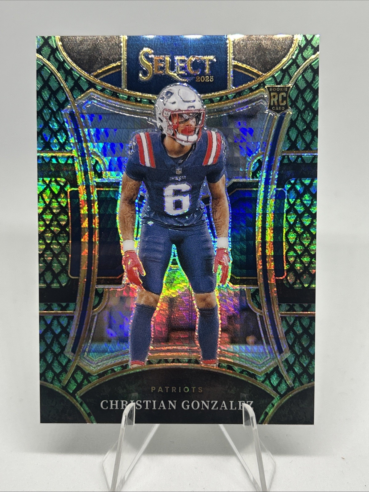 2023 Panini Select Suite Level Christian Gonzalez RC #464 Dragon Scale Prizm /70