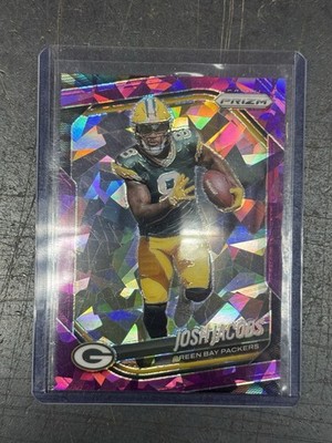 2025 Panini Prizm - Josh Jacobs #188 Purple Ice Prizm /225