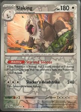 Pokemon Slaking [Paldea Evolved - 162/193] Reverse Holofoil