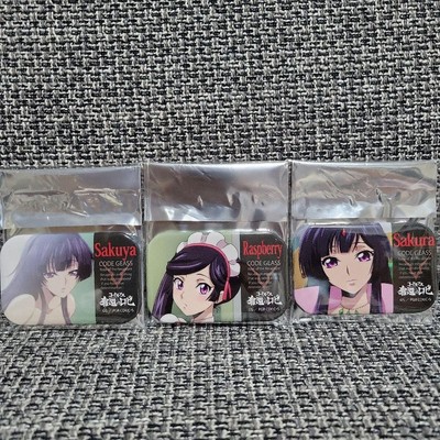 Code Geass: Recaptured Rose E.M.C Can Badge Collection Kou Sakuya Raspberry