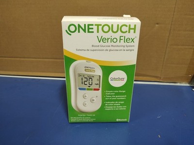 OneTouch Verio Flex Meter Blood Glucose Monitoring System Unopened New Free Ship
