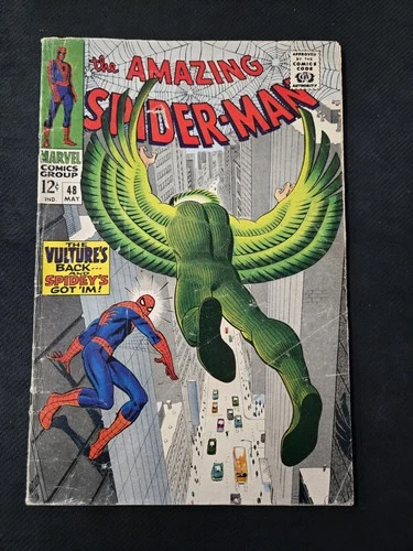 Amazing Spider-Man #48 Marvel Comics 1967 1st Appearance Of The New Vulture