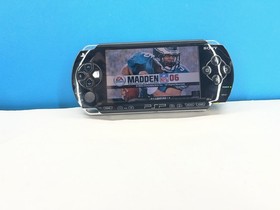 Sony PSP-1000 PlayStation Portable Handheld Console Black w/ Power Cable 2 Games
