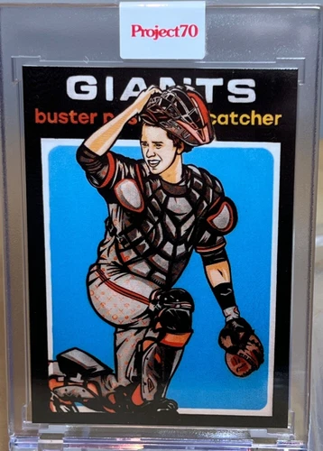 BUSTER POSEY * 2021 TOPPS PROJECT 70 x BLAKE JAMIESON 1971 CARD #117 SP GIANTS