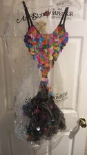     Art Stone Dance Adult MED ONE PC LARGE SEQUINS OPEN BACK
