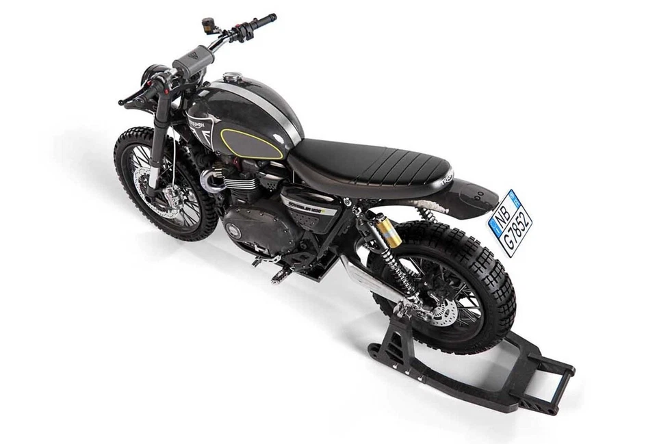 James Bond Triumph Scrambler 1200 1:12 Scale - 'No Time to Die - 007 - Corgi - Image 3 of 4