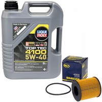 MotoröL Set 5W-40 5 Liter + ÖLfilter FüR Citroen C4 C5 C8 Lancia Mini Peugeot