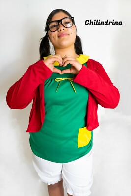 Chilindrina Handmade Kids El chavo del ocho party costume