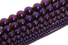 Purple Hematite Beads Grade AAA Round Gemstone Loose Beads 2/3/4/6/8/9-10/12MM