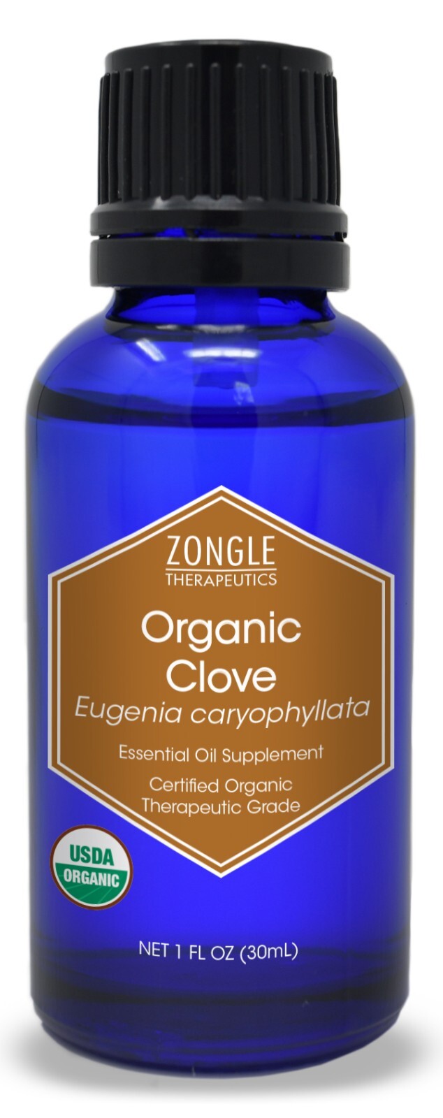 Zongle USDA Certified Organic Clove Essential Oil, Safe To I