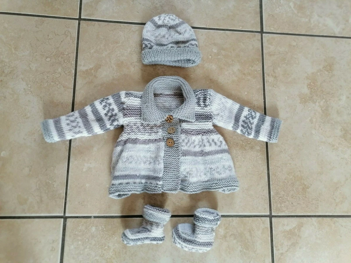 Fair Isle Hand-knitted Cardigan