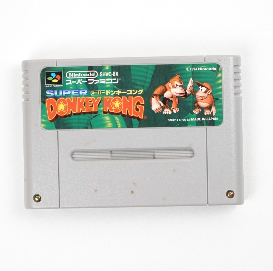 Super Donkey Kong Super Famicom SFC with Box 1994 Japan Import US