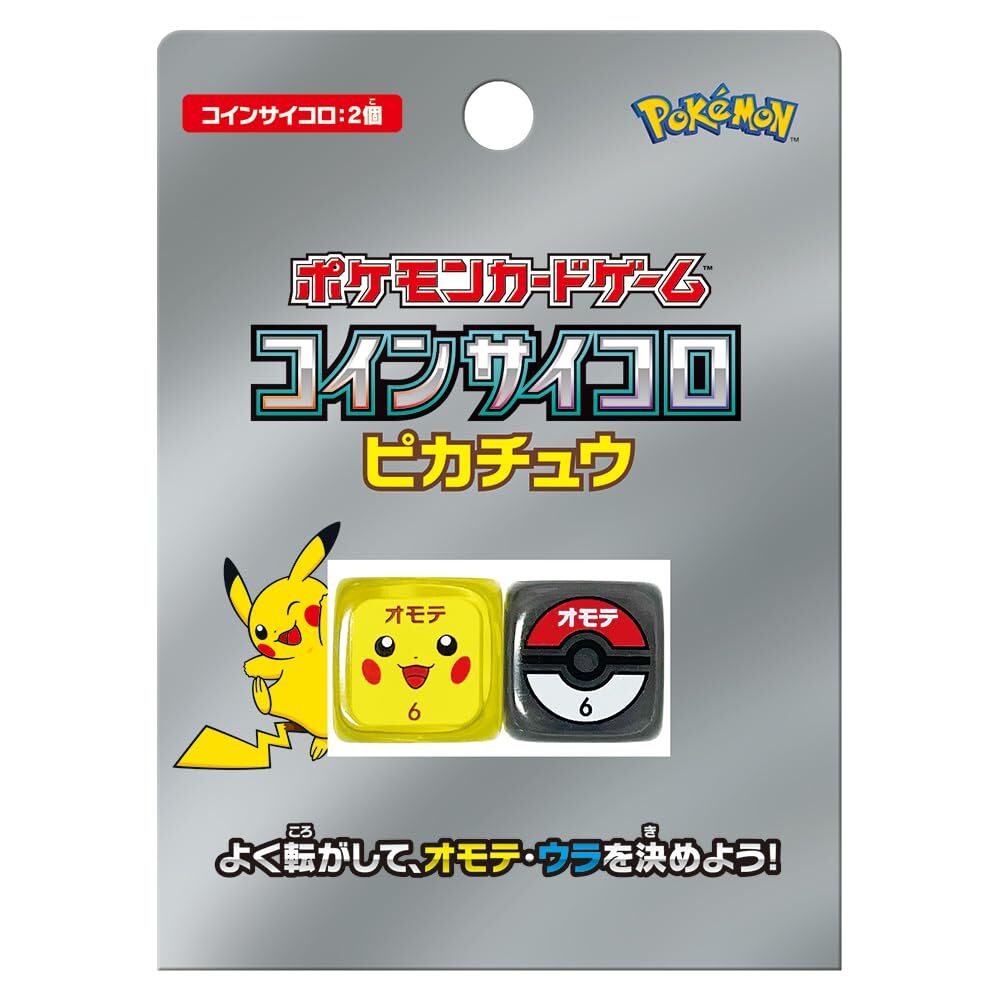 Pokémon Card Game Coin Dice Pikachu