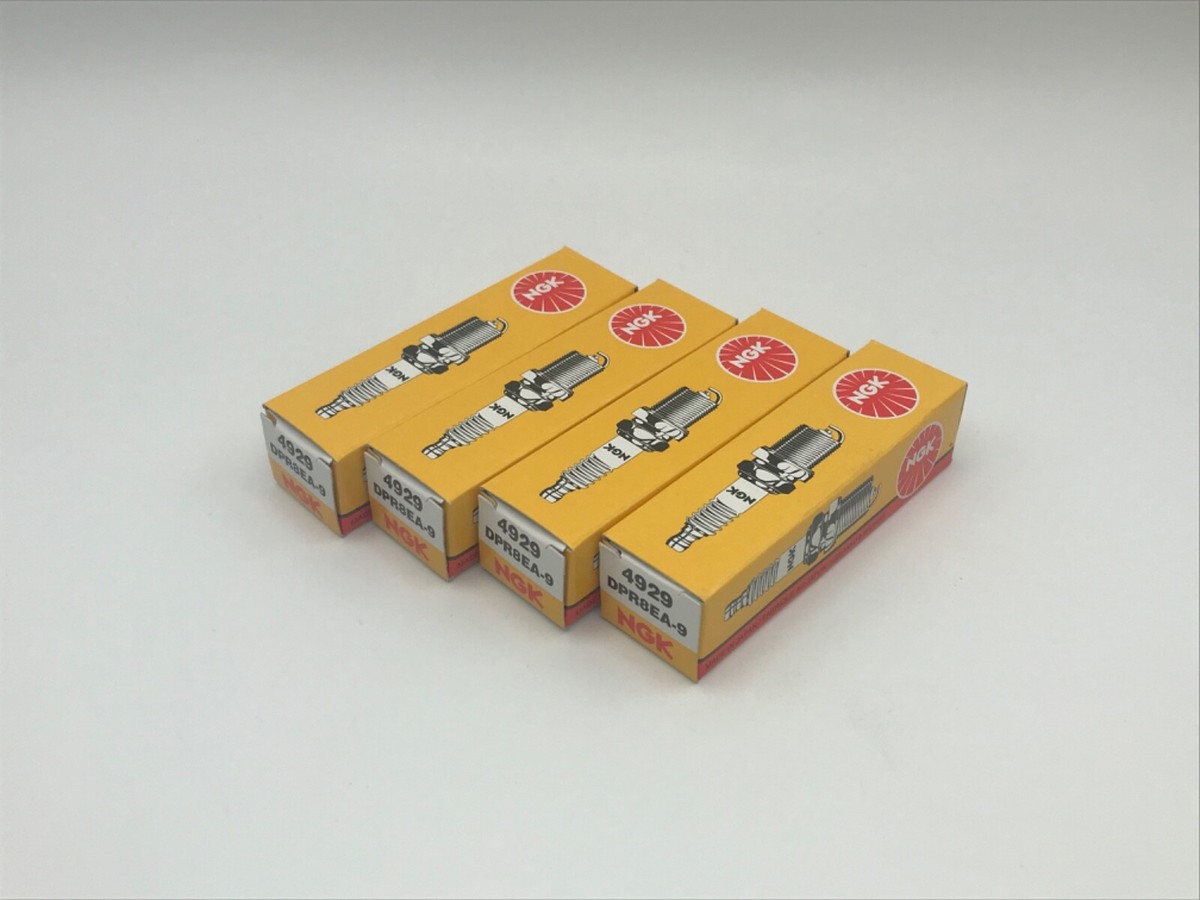 箱 Genuine NGK Spark Plug DPR8EA-9 DPR8EA9 4929 - 4 Pack | eBay