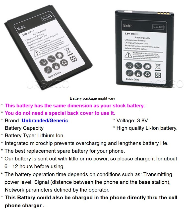 High Capacity For AT&T ZTE Maven 3 Z835 Replacement Battery