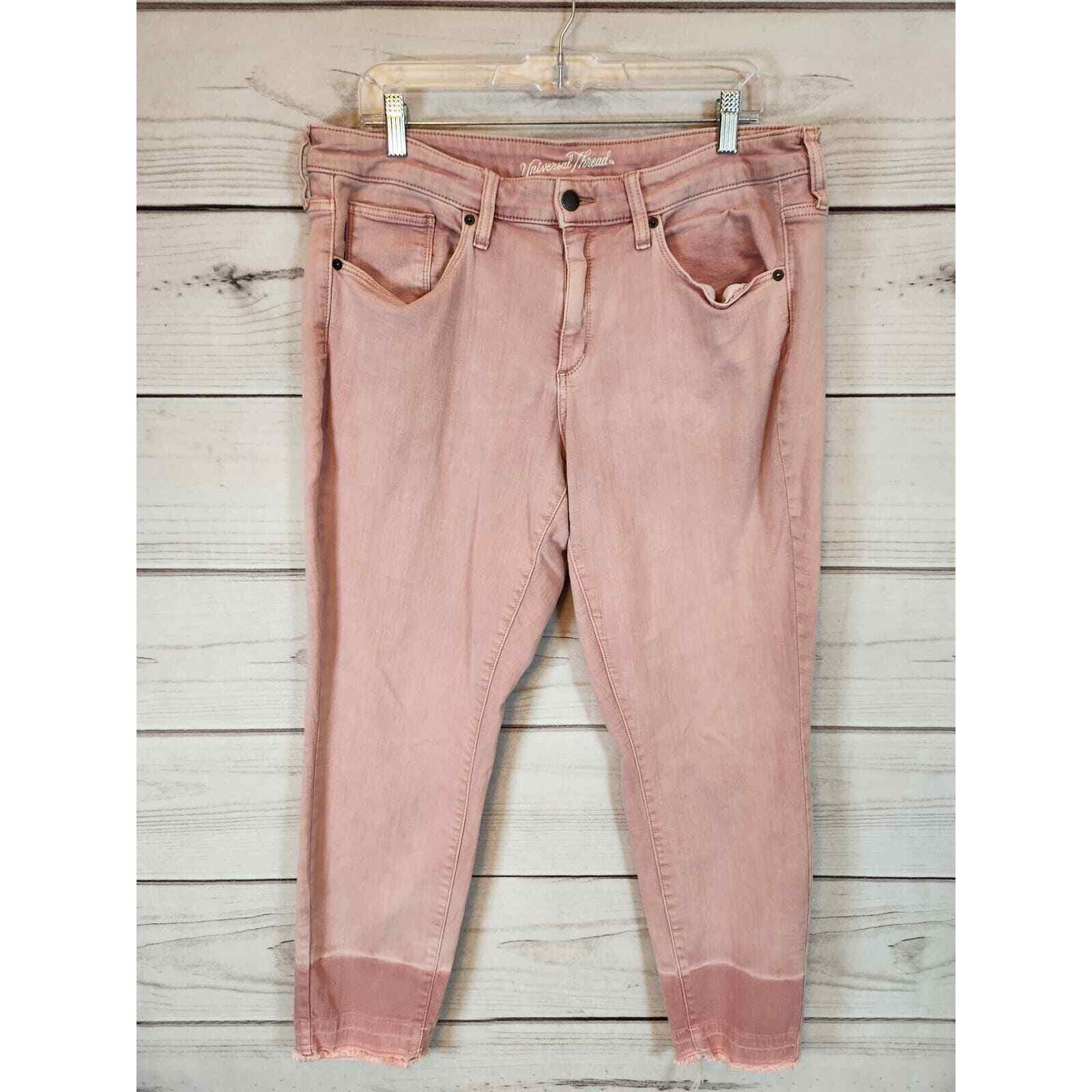 Universal Thread Women's Pink Solid Stretch Row H… - image 1