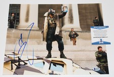 TOM HARDY SIGNED THE DARK KNIGHT RISES BANE 11x14 PHOTO D BATMAN BECKETT BAS COA