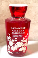 Bath Body Works JAPANESE CHERRY BLOSSOM Body Wash Shower Gel 10 oz NEW