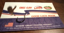 (NEW) Eagle Claw Good Luck Hook - Made in USA - FAST FREE SHIP